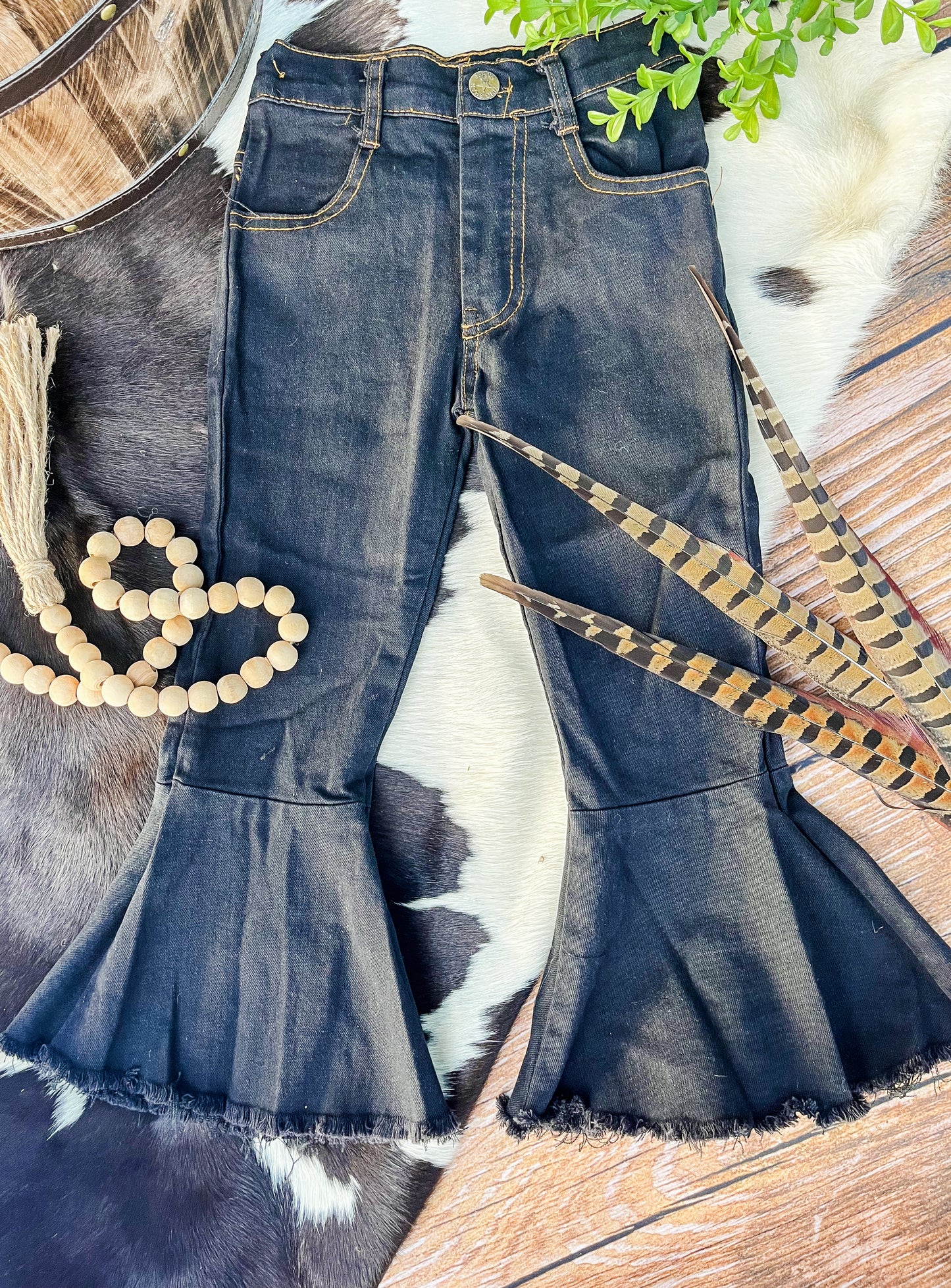 Black Denim Jeans